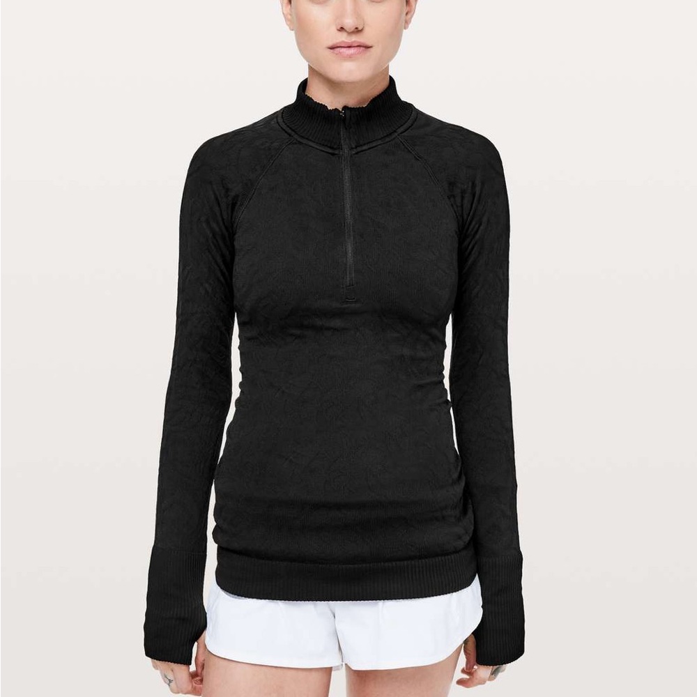 Lululemon Rest Less 1/2 Zip top